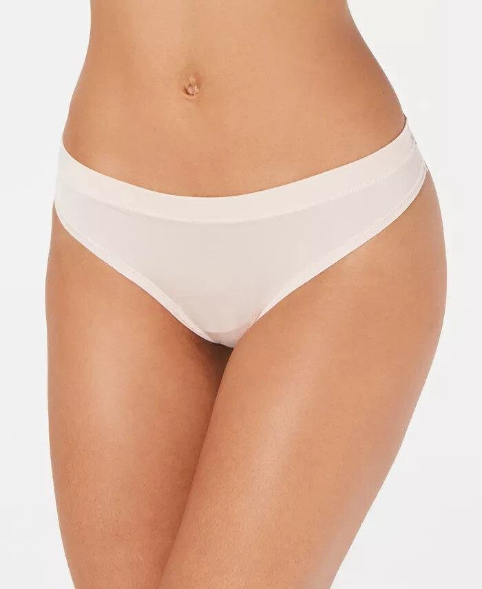 ALFANI Ultra Soft Mix-and-Match Thong Underwear Crystal Pink Size Large