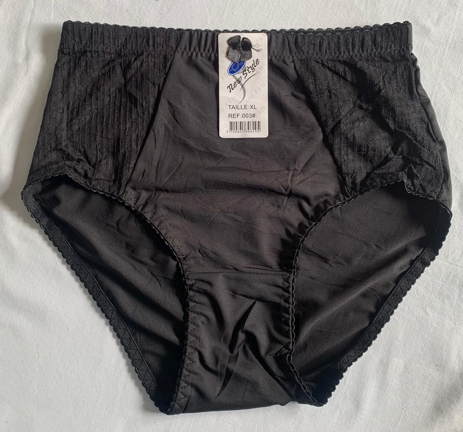 New Ladies 3 Pairs Light Control Lace Detail Full Briefs Knickers In 8 Colours