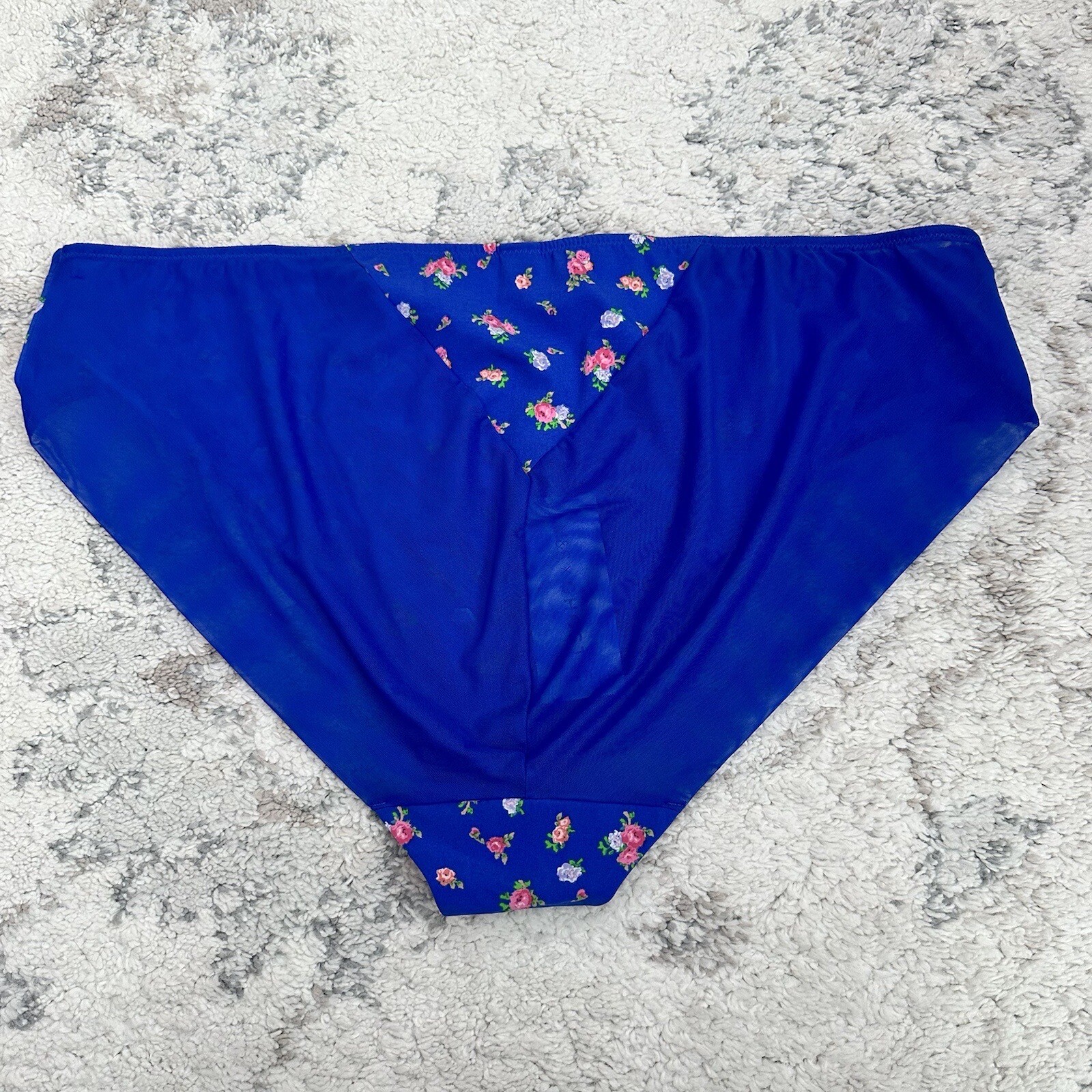 BNWT M&S X Ghost Blue Mix High Leg Knickers Size 22