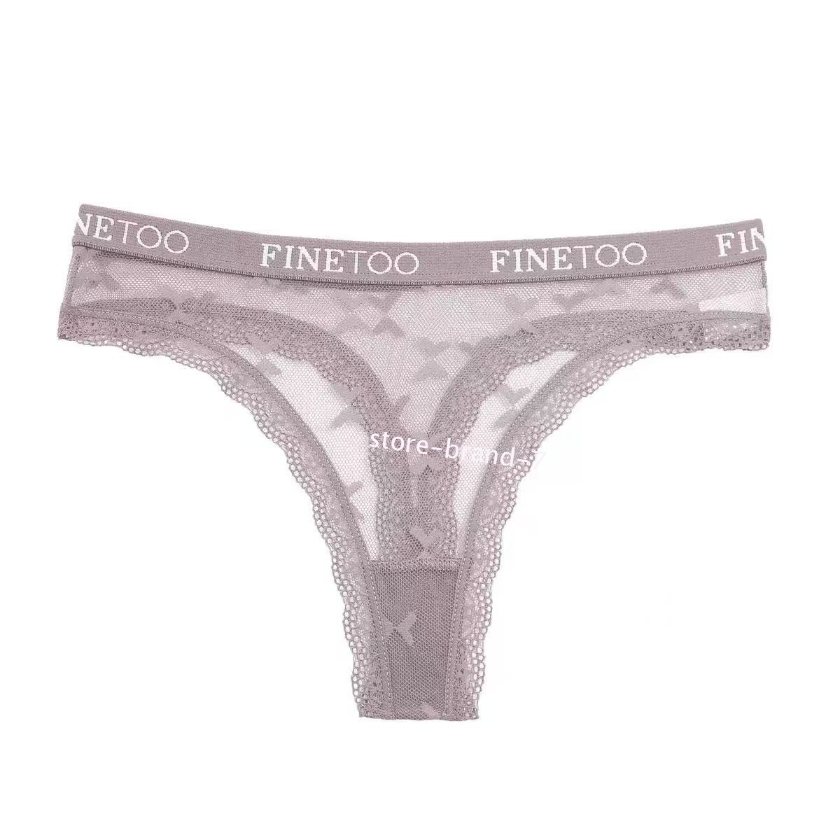 6pack Lot Womens Sexy Panties Sheer Lace Briefs Thongs Intimate Ladies Underwear