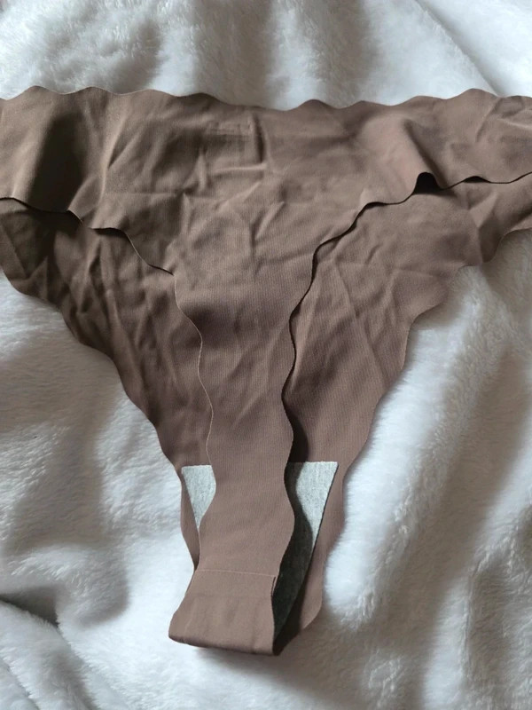 Shein Size Medium Brown Thong Panties