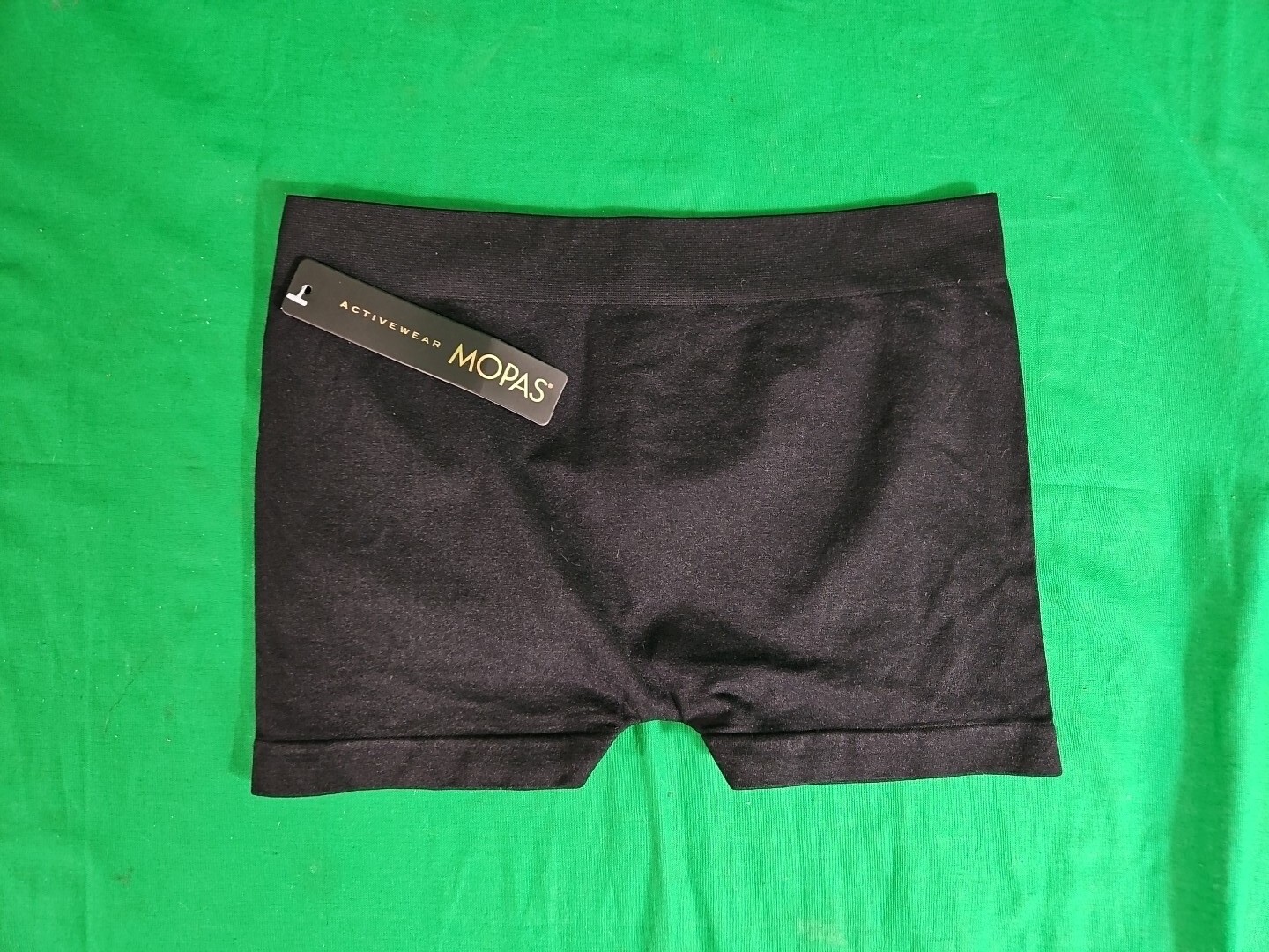 NWT Mopas Women’s Boy-short Underwear xs/s Black Activewear