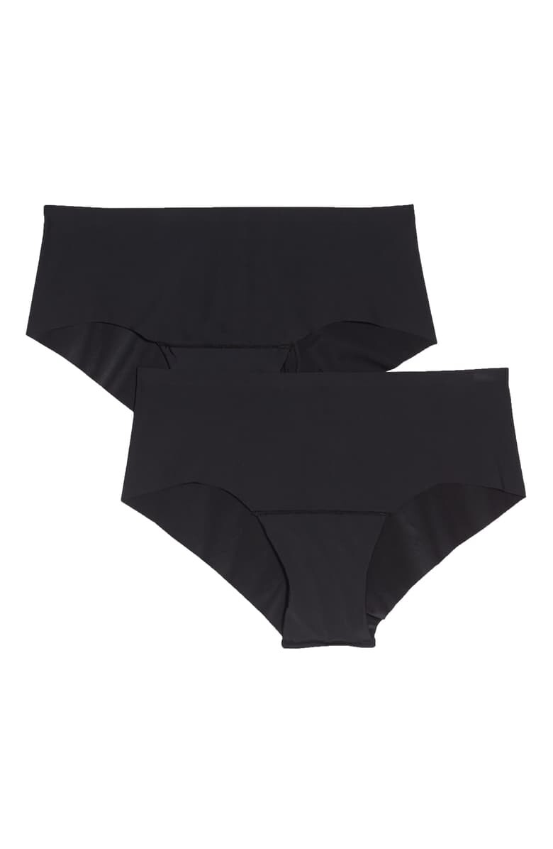 Magic Bodyfashion 238003 Womens 2-Pack Underwear Hipster Black Size X-Large