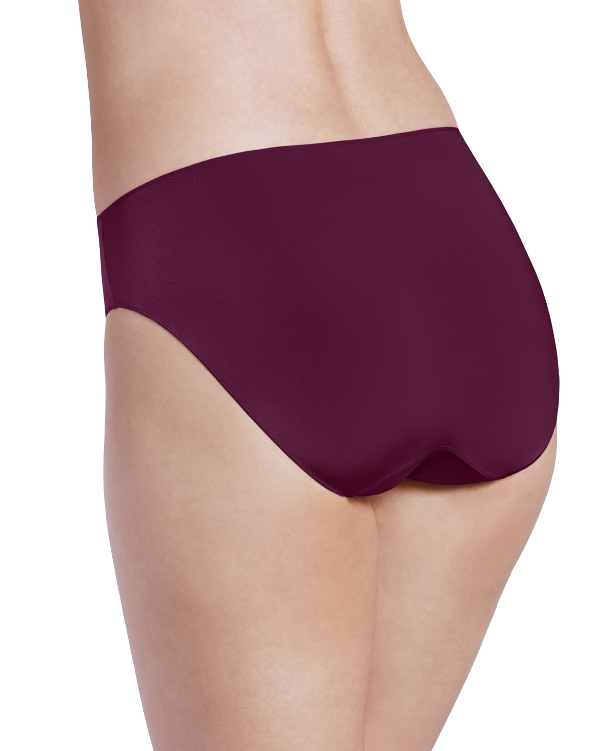 Jockey L61325 Womens Imperial Plum No Panty Line 1-Pack Bikini Panty Size 5/S