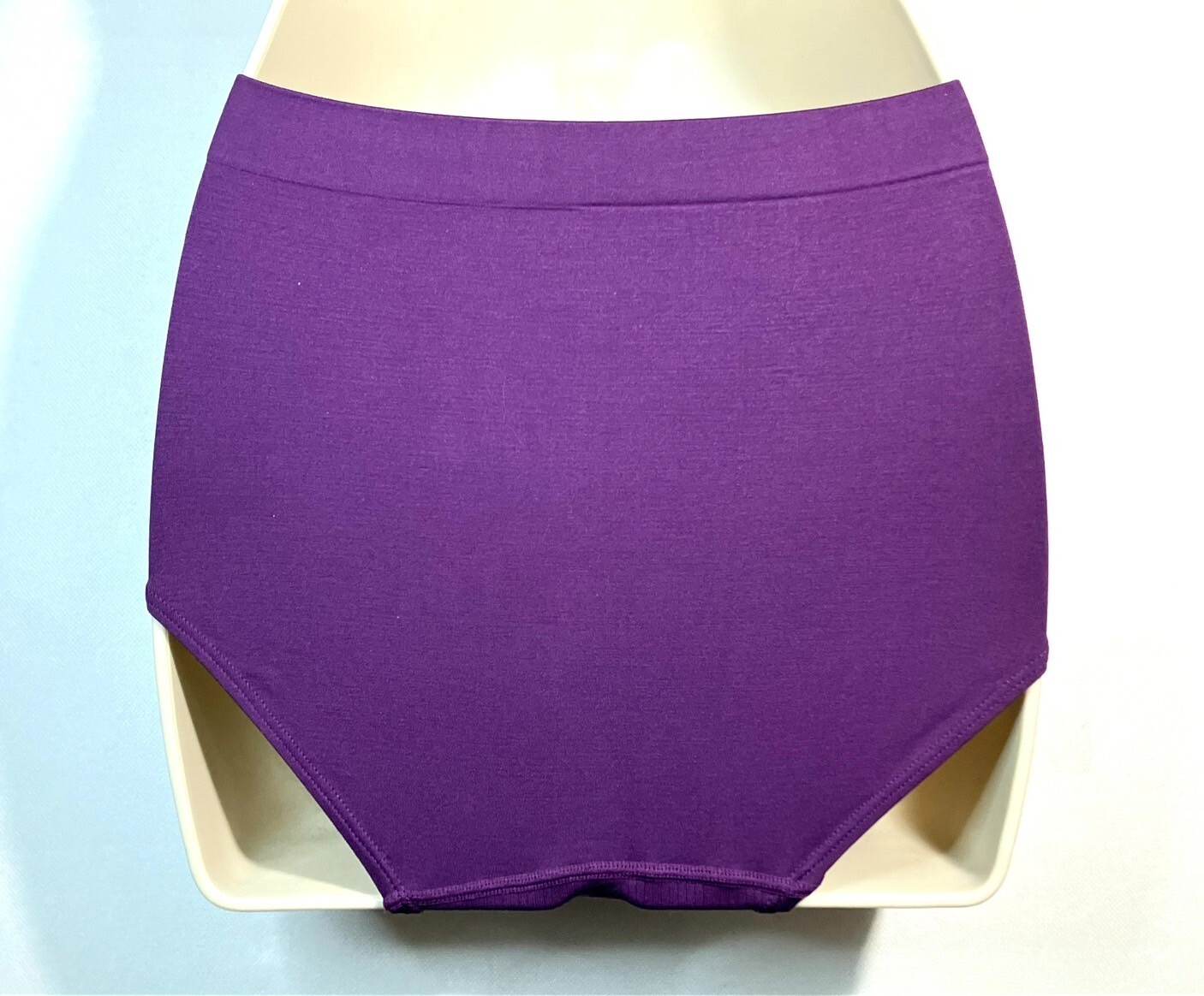 NWOT 3-Pack Bali Women’s L One Smooth U All-Over Smoothing Hi Cut Brief 2362