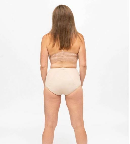 Dear Kate Women’s Panties Nellie Brief 1X Full Lining Black Period Protection