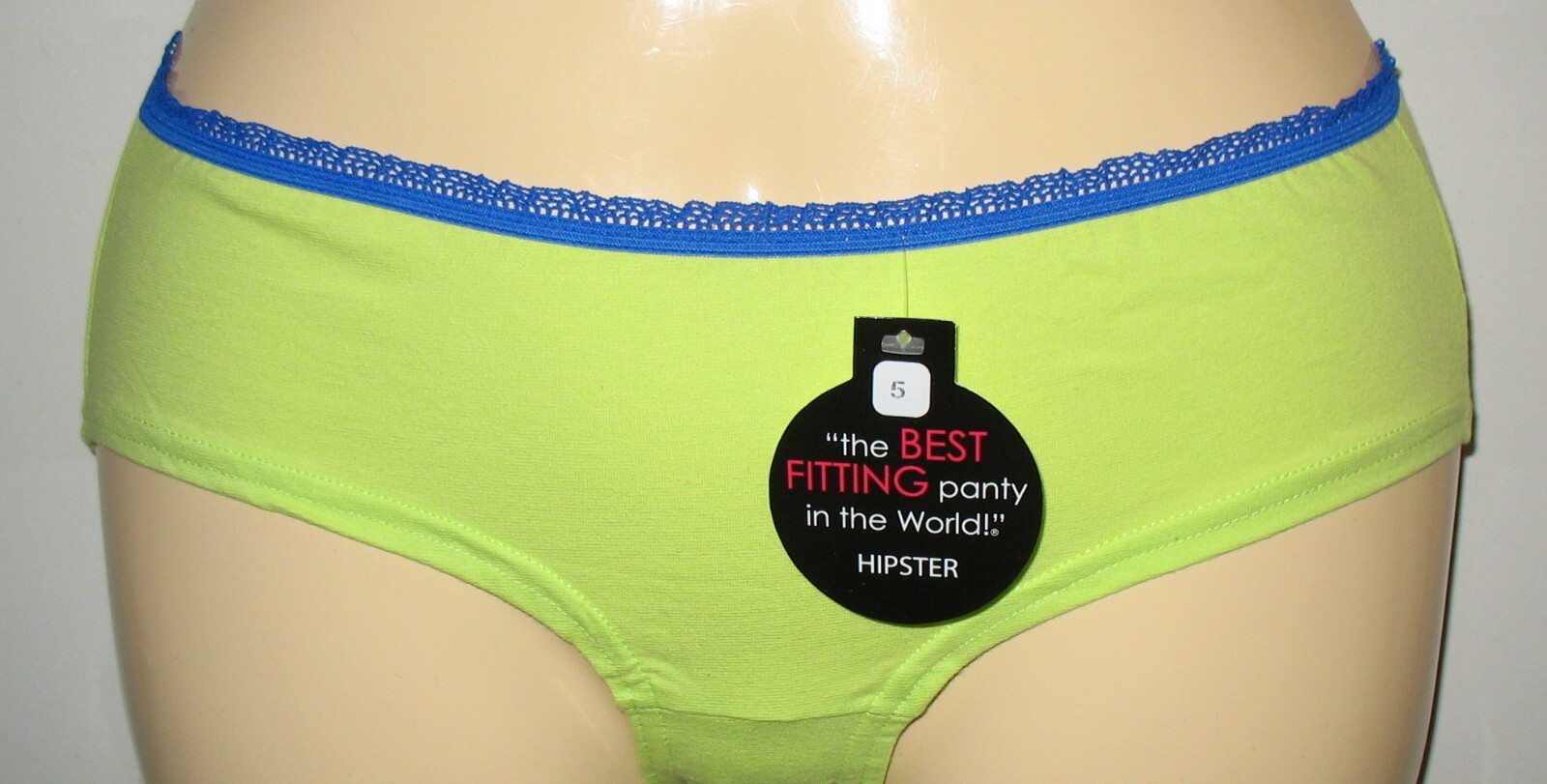 THE BEST FITTING PANTY IN THE WORLD – NEON – HIPSTER S / 5 – COTTON STRETCH