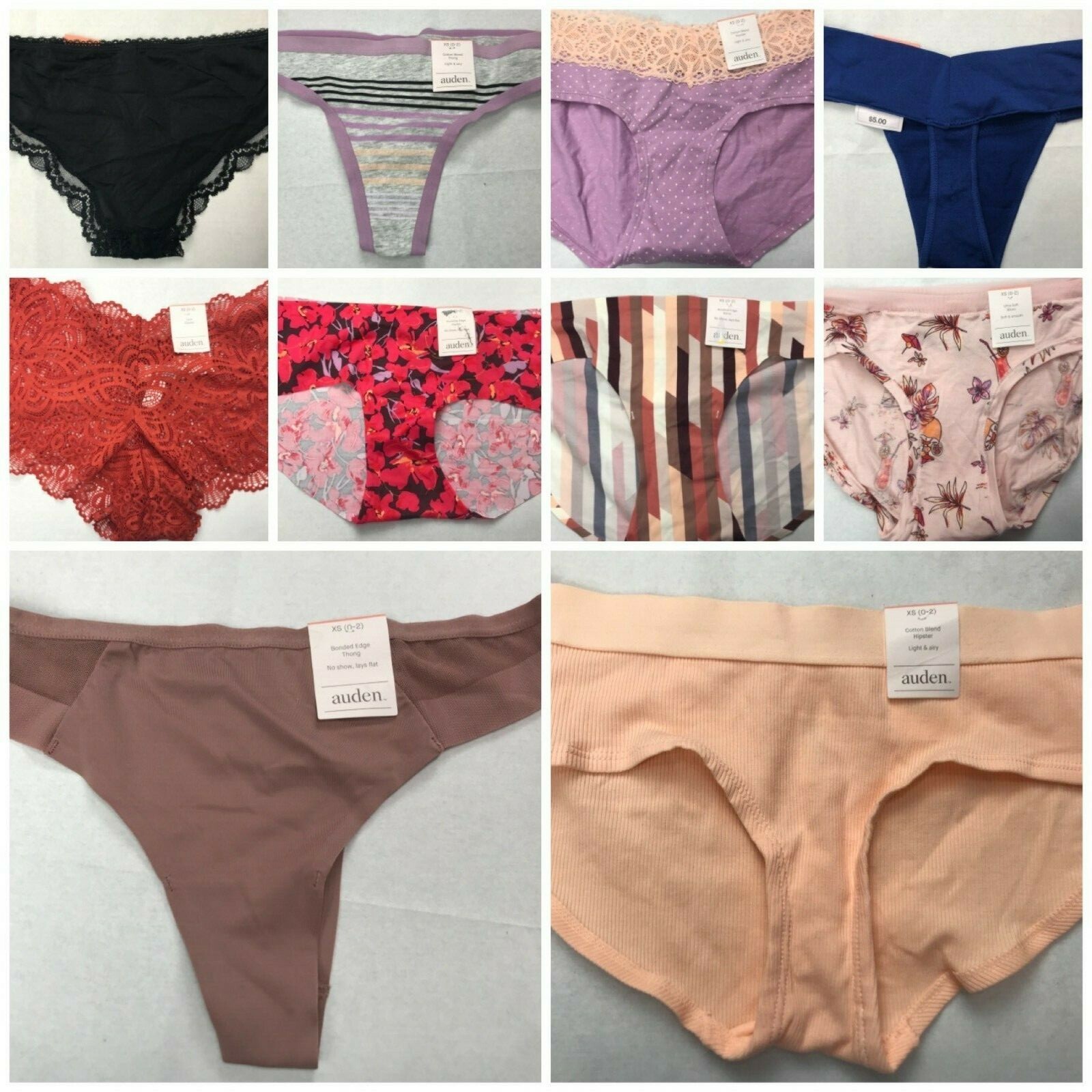 Women’s Lots of Various Styles and Color Underwear Available – XS – NWT – C341