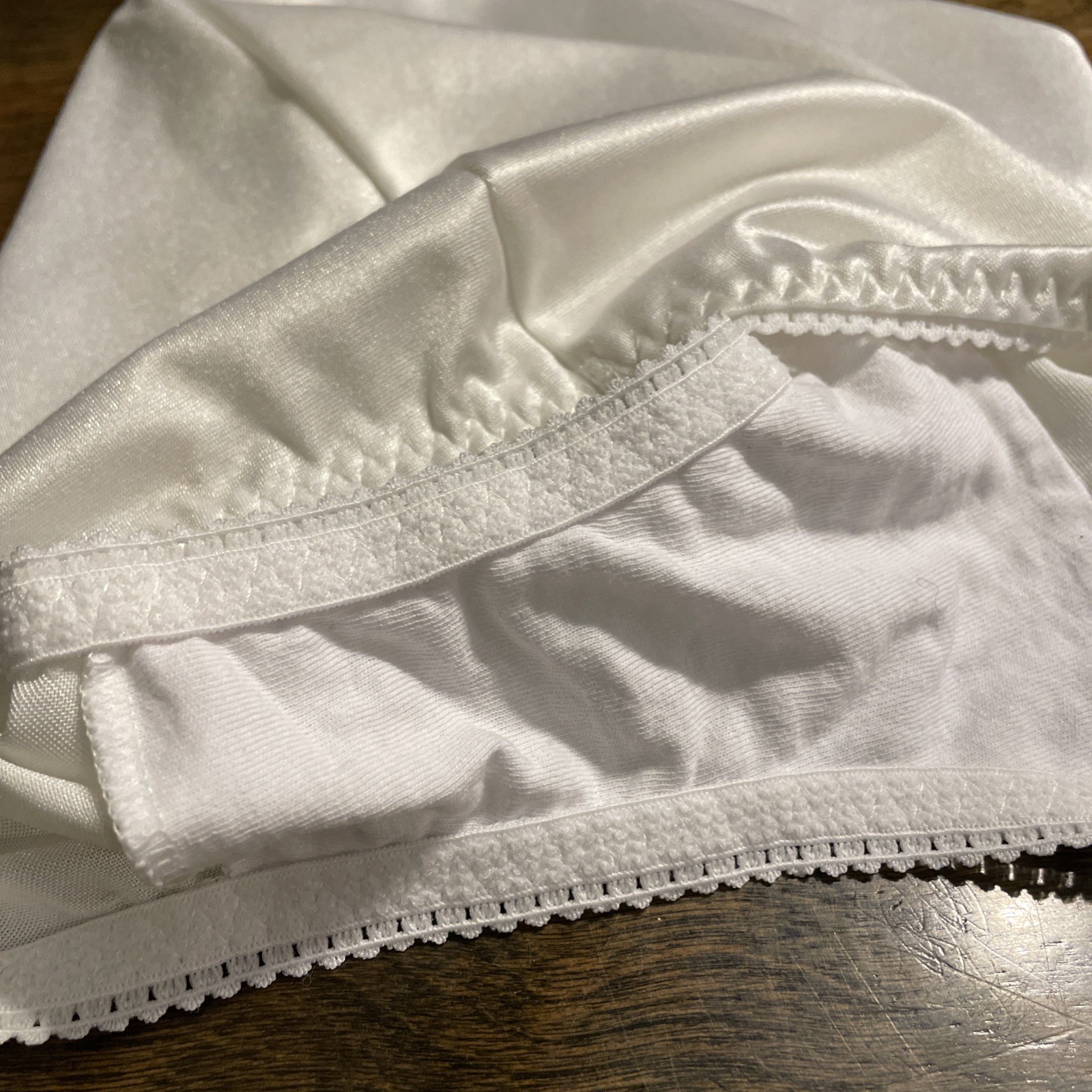 Vanity Fair XL Body Undershaper White Hi Shine Silky Brief Panties 3440301 NWT