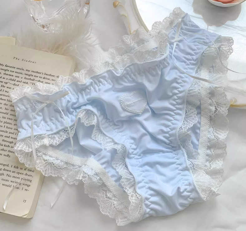 Women Sexy Contrast Lace Panties