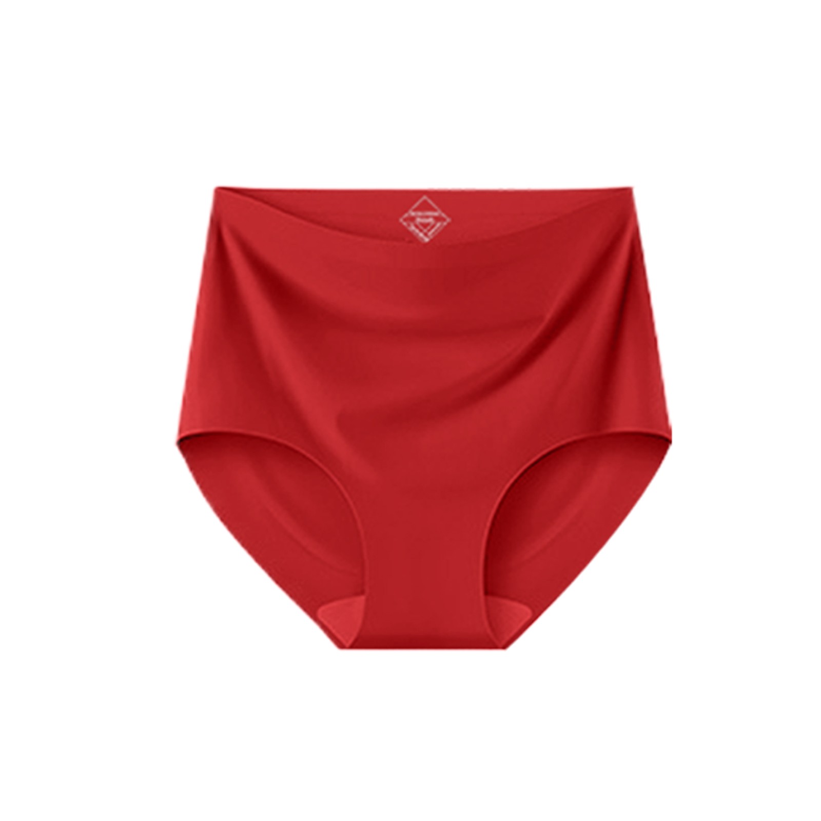 7 Pack Sexy Womens Ice Silk Brief Sheer High Waist Panties Lingerie Underwear