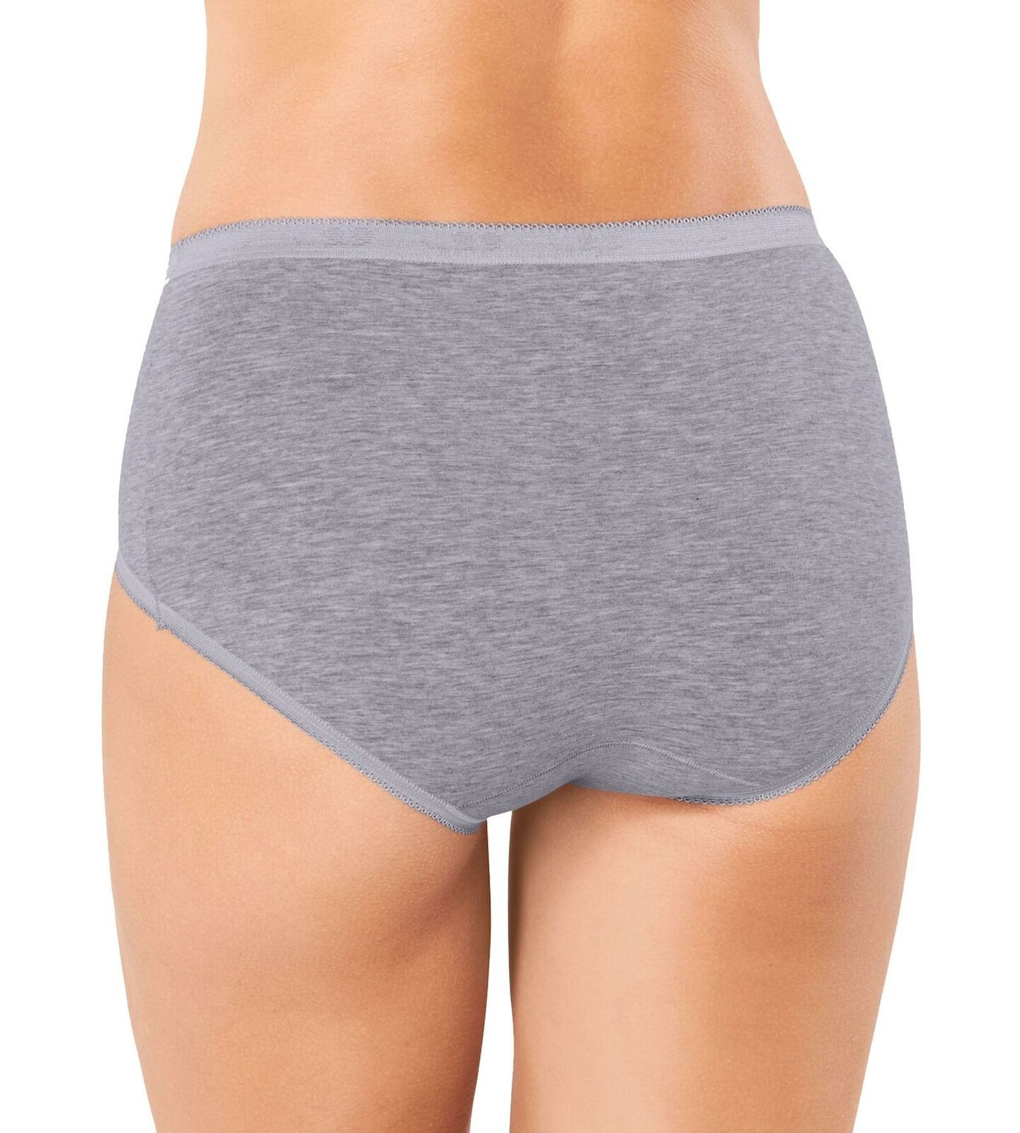 Sloggi Basic+ Cotton Rich Midi Brief Black, White, Grey or Skin 10005038.