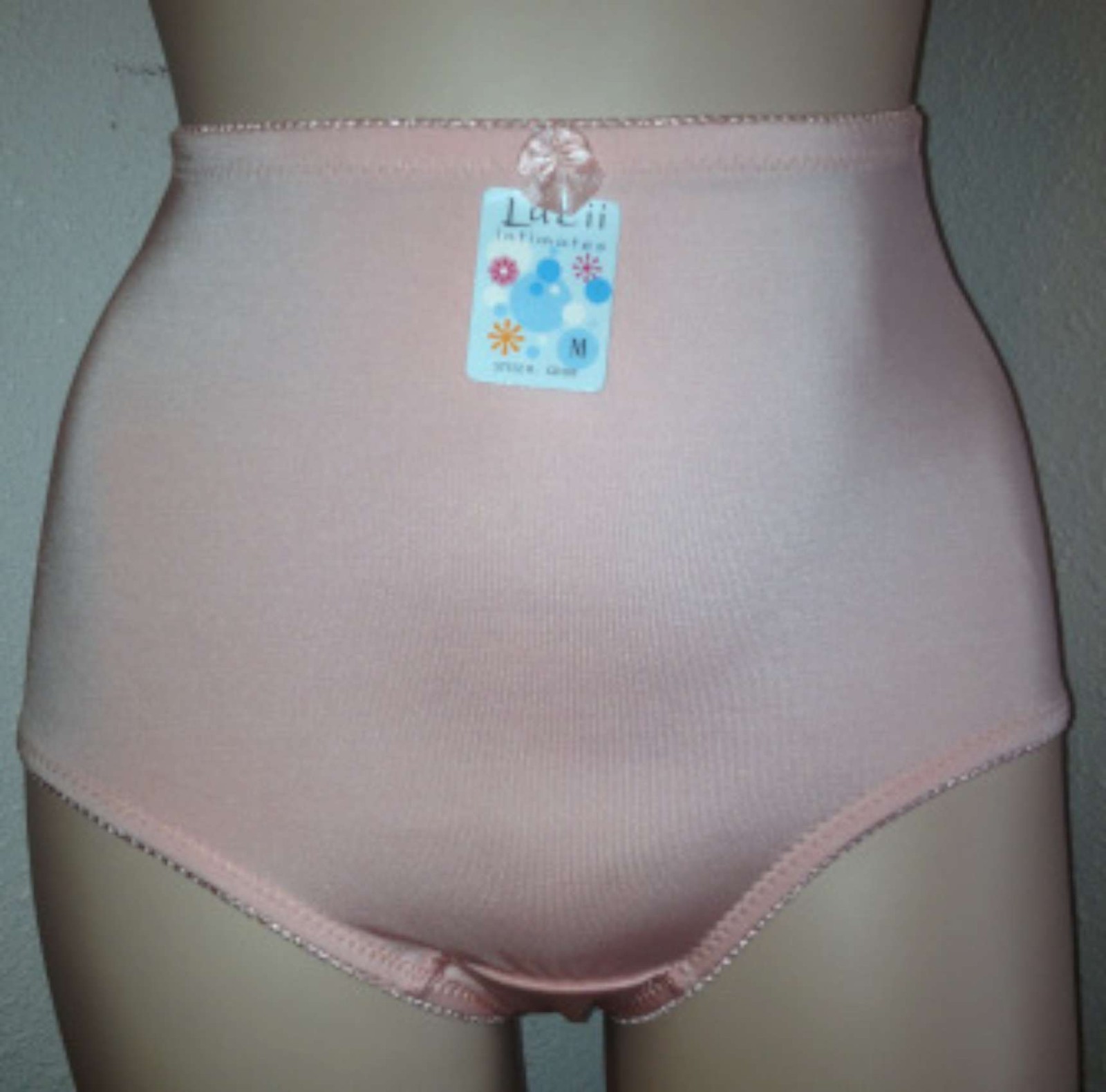 NWT LUCII WOMEN’S BRIEF 4-WAY STRETCH PANTY BRIEF UNDERWEAR PINK COLOR 2,3,4,5XL