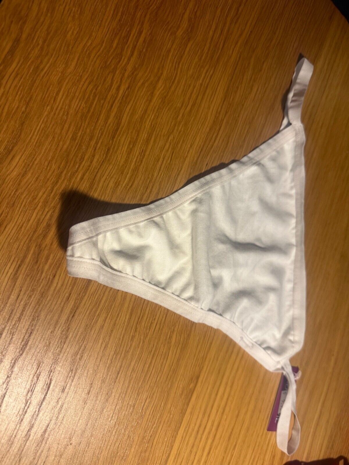 NEW Adore Me G String Panty Size 0X in white