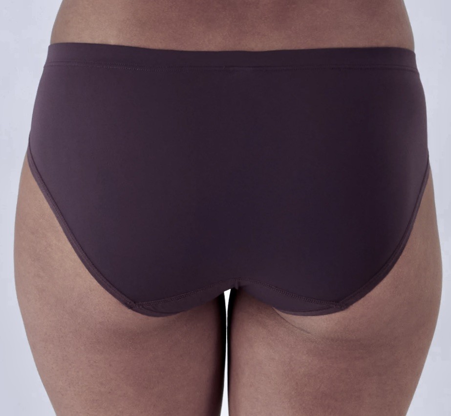 MAIDENFORM Barely There Invisible Look Quartz Purple Bikini Panty Womens M 6 L 7