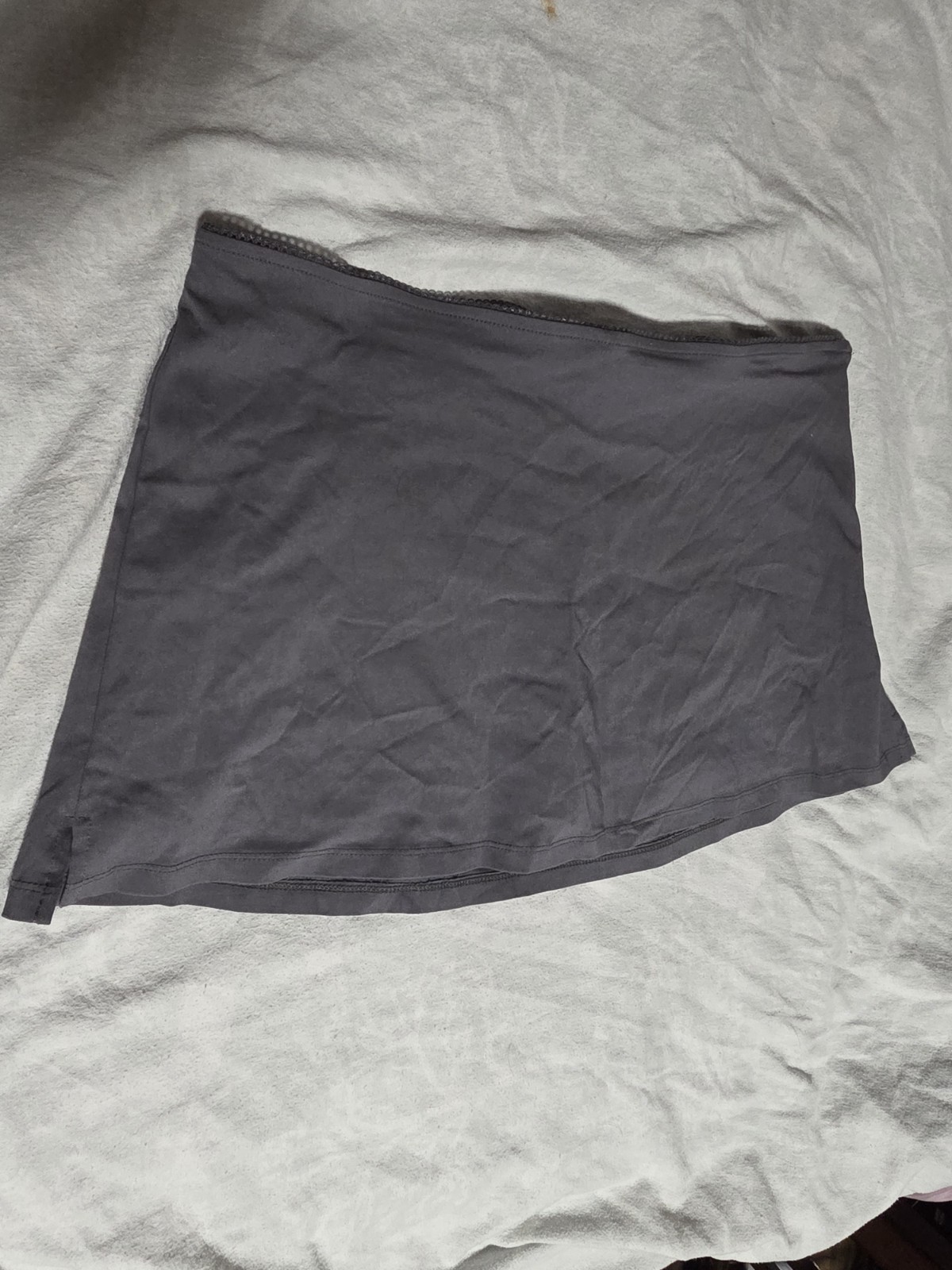 Wild Fable Boyshort Panties Gray XL Regular Women Scalloped Trim Comfortable Fit