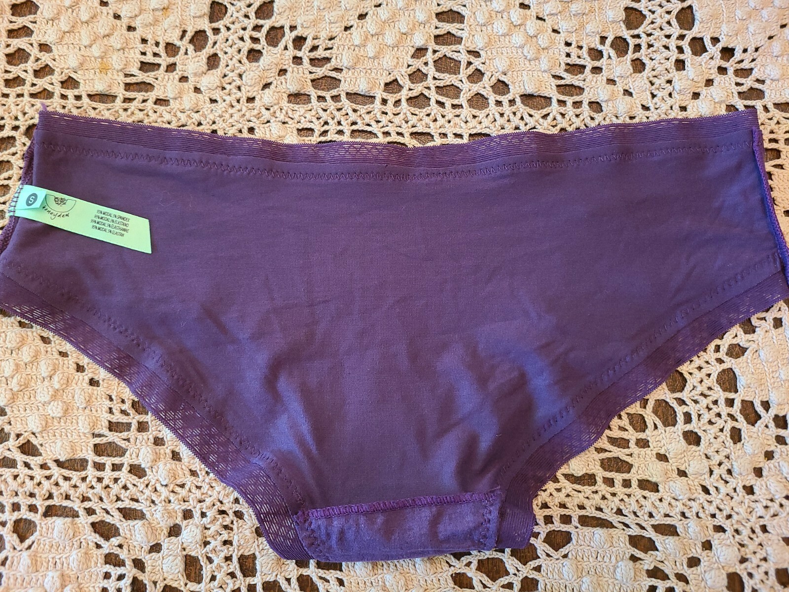 Small HONEYDEW Intimates SLINKY RILEY Purple Hipster Panty 49410 ~ NWT