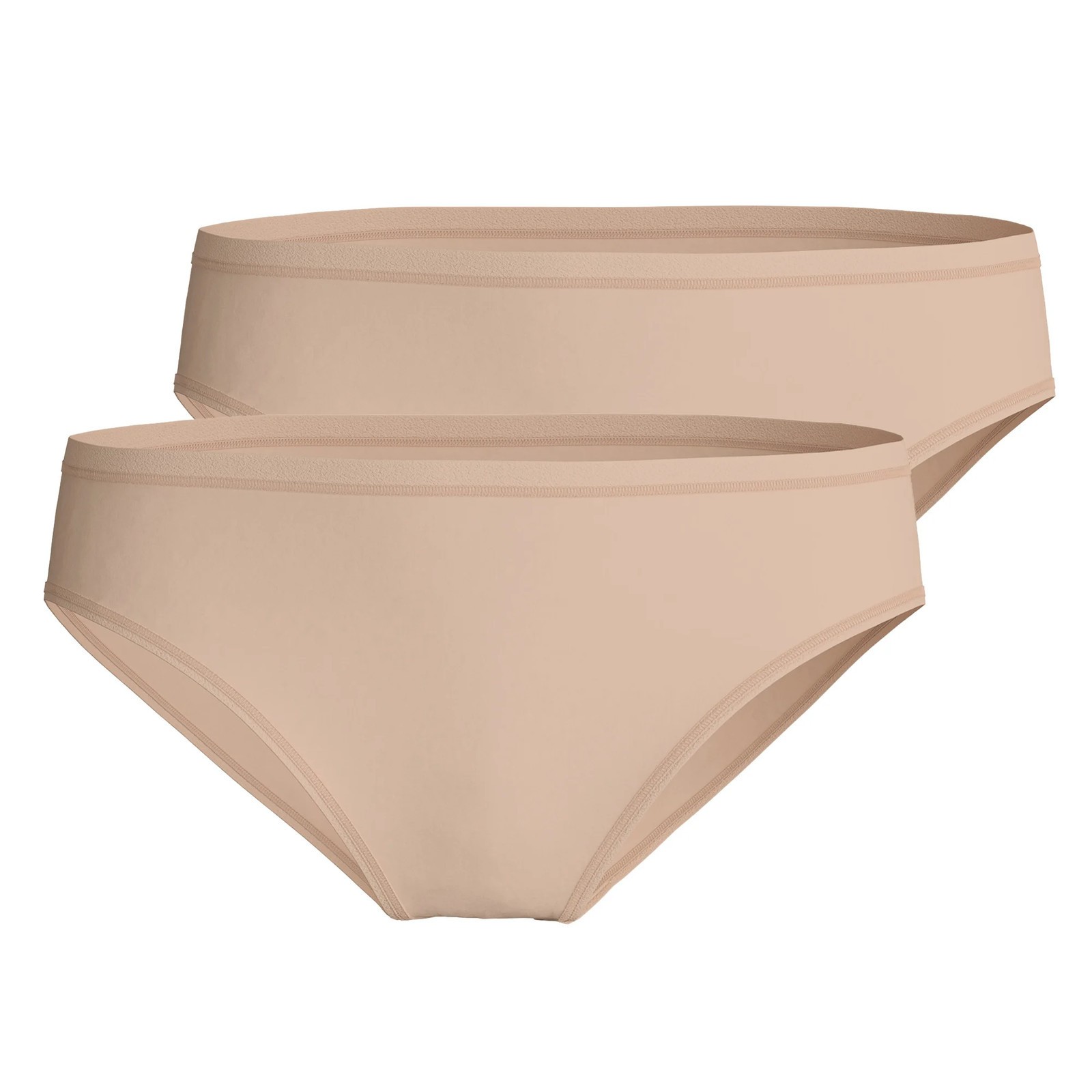 CALIDA Women’s Slip 2-Pack – Sleek Skin, Brief, Solid Color