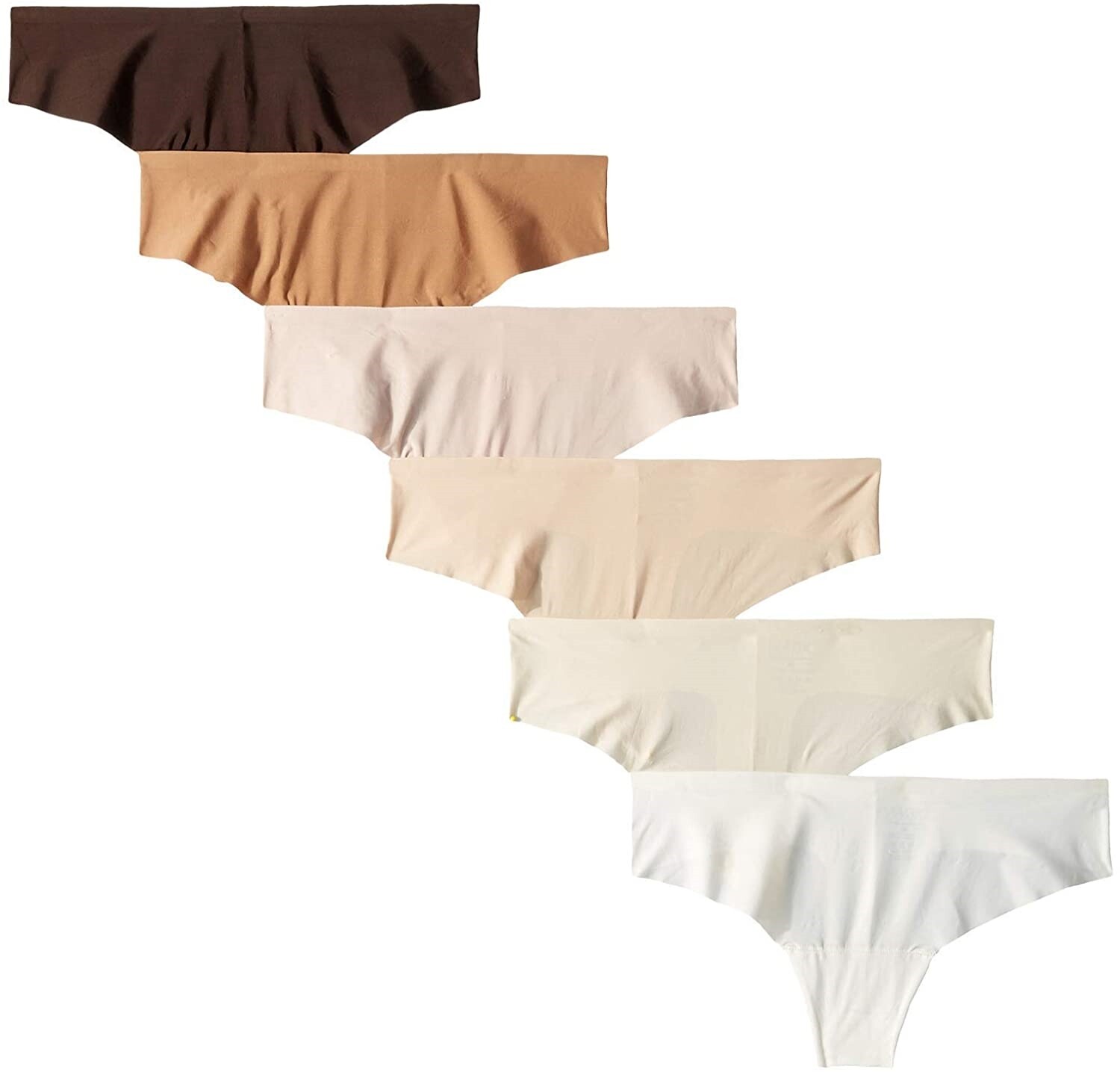 MAGIC Bodyfashion 257267 Women’s Gift Set Thong 6-Pack Underwear Size 2X-Large