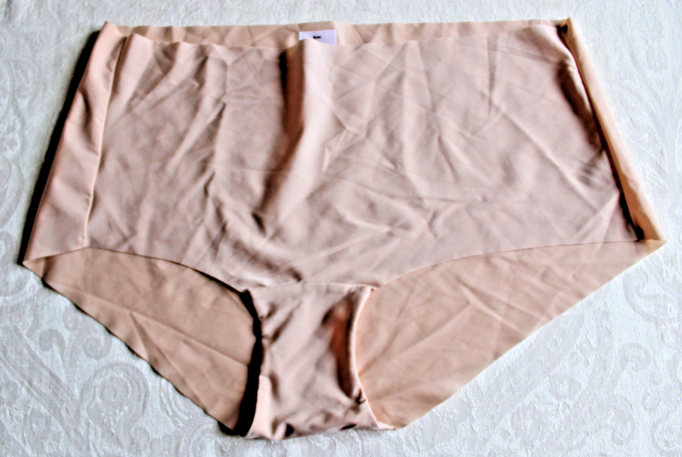 Brand New Seamless Deep Waist Knickers/Panties Beige, Nude, Medium UK 10-12