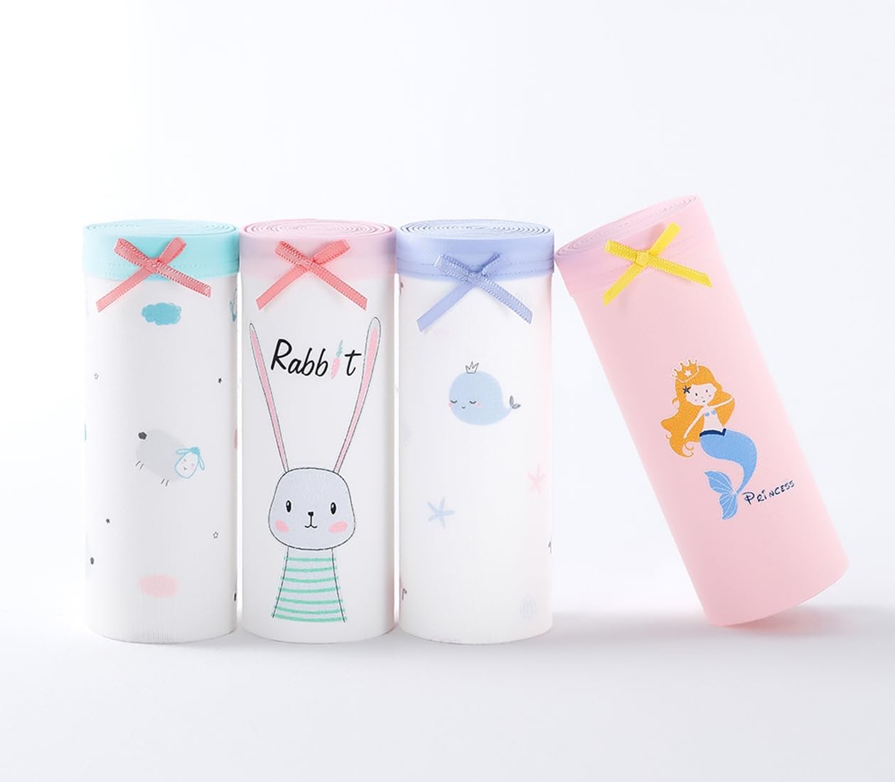 Girls Underpants Cotton Knickers 6 Pack Underwear 116122 Mixed Color…