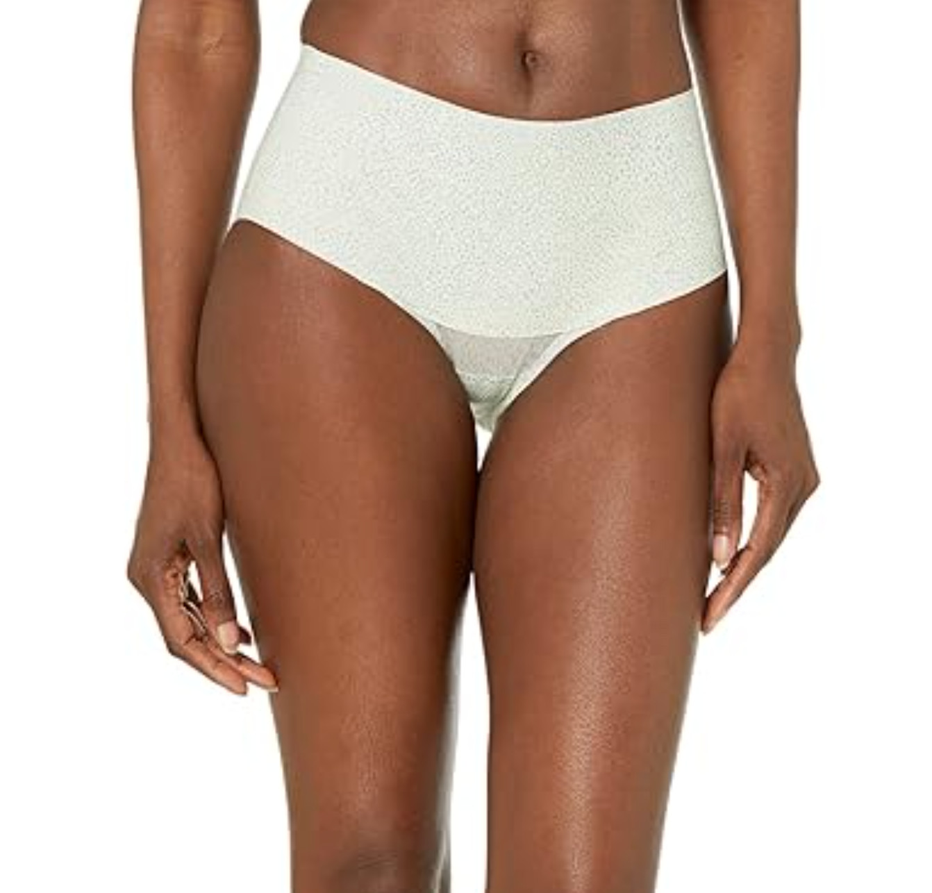 Spanx L26509 Women’s Raindots Aloe Mist Smooth Undie-Tectable Brief Panty Size L