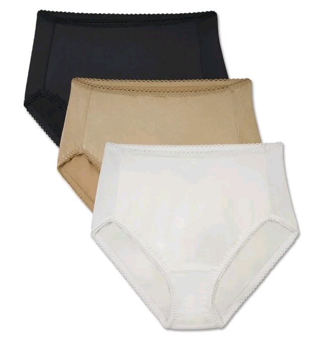 Vanity Fair Women’s 4XL (11) Hi-Cut Light Control Undershapers Briefs Panties