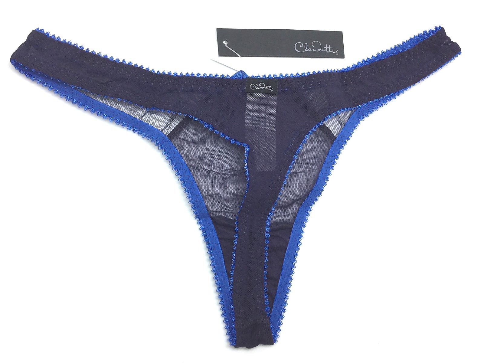 Love Claudette Dessous Thong Bikini Panty Lingerie Panties Gothic Grape New Wave