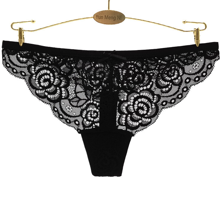 Women’s Lace Thong Knickers Briefs Panties Cheeky Sexy Underwear S 8 10 Gusset