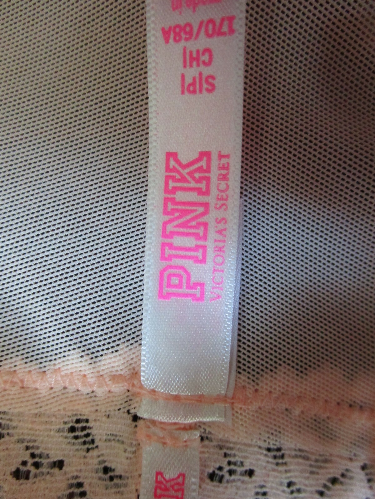 Victoria’s Secret VS PINK Variety No-show Thong Panty Underwear, SMALL lace NEW