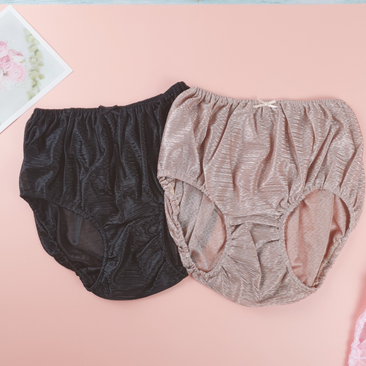 Unisex Nylon Panties Men Women Underwear Plus Size Comfort High Waist Knickers