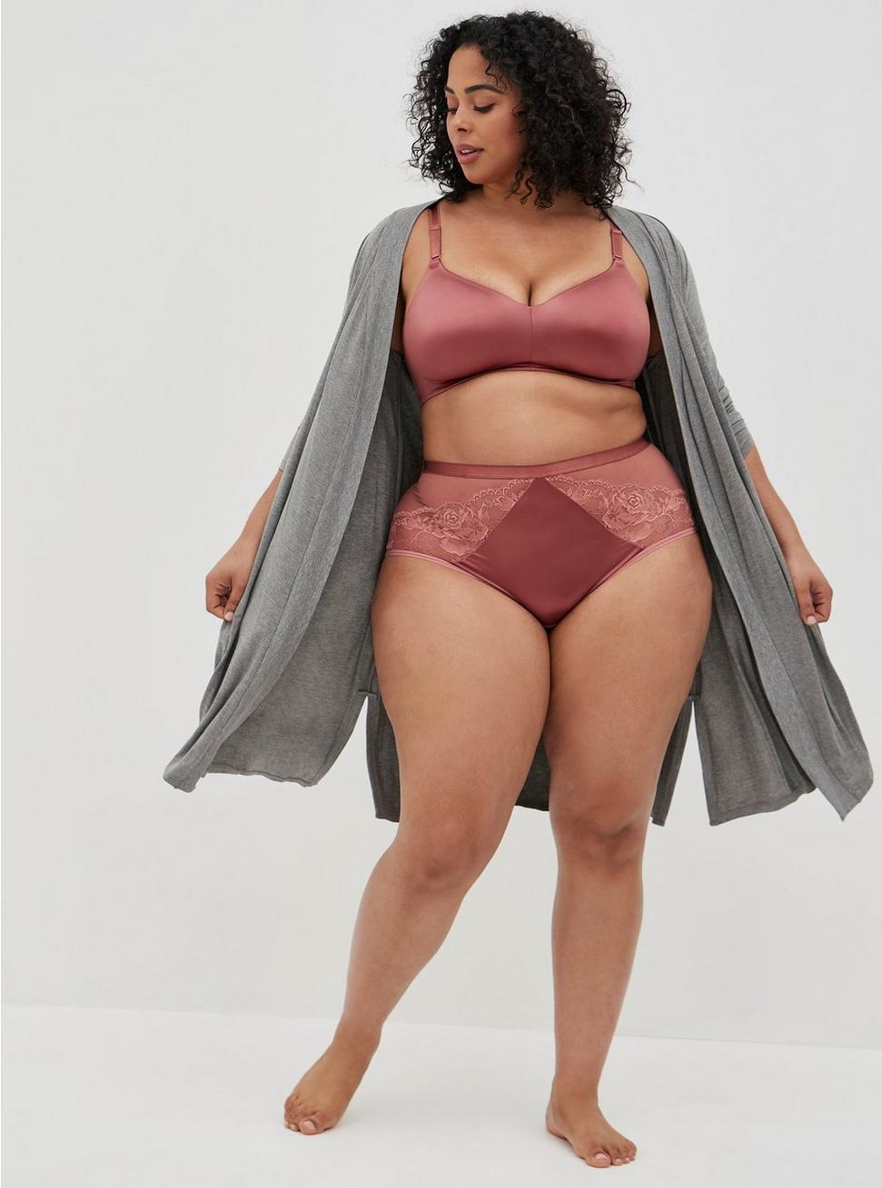 Torrid Shine & Lace High-Rise Cheeky Panty NWT 1x 2x 3x 4x NWT