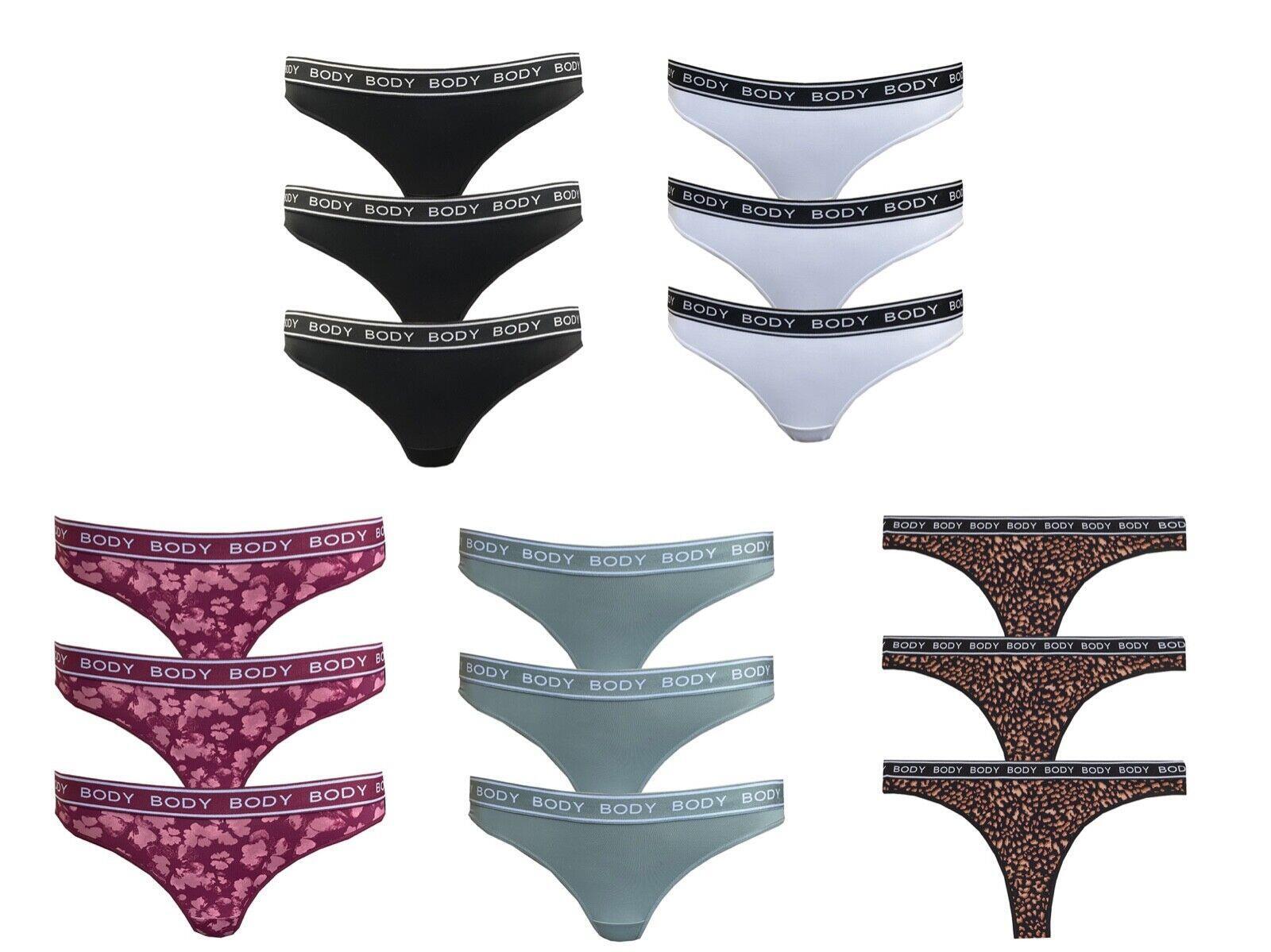 M&S 3 Pack Body Thongs – Seamless, No VPL, Stretchy