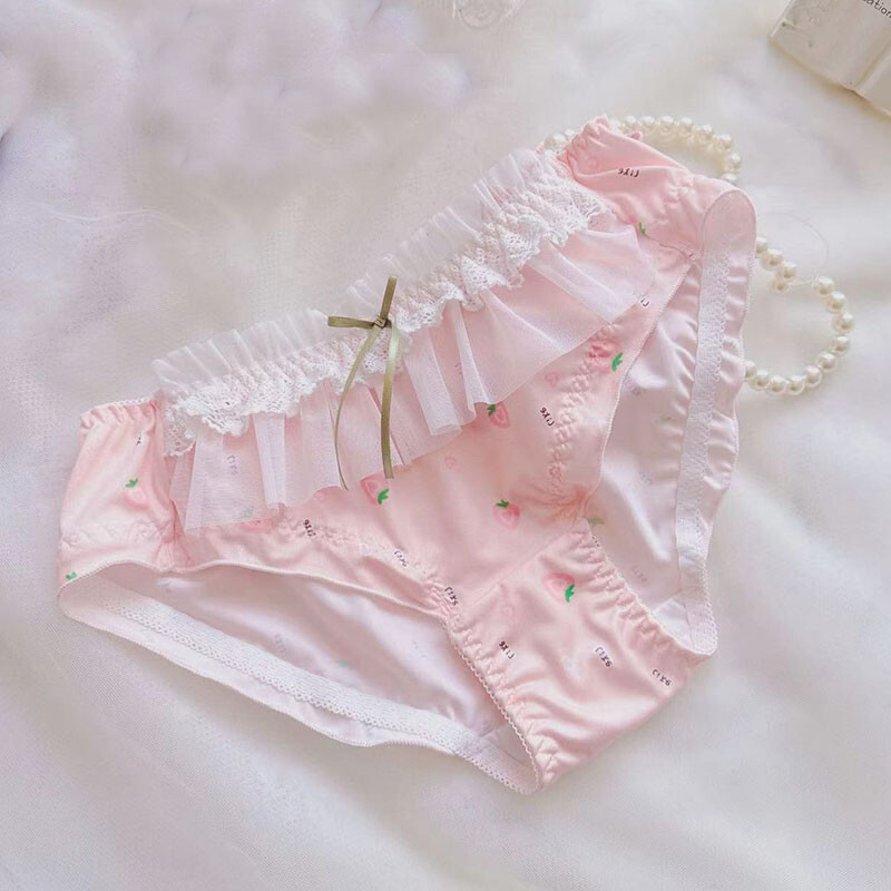 Japanese Students Cute Underpant Panties Briefs School Lolita Sweet Underwear