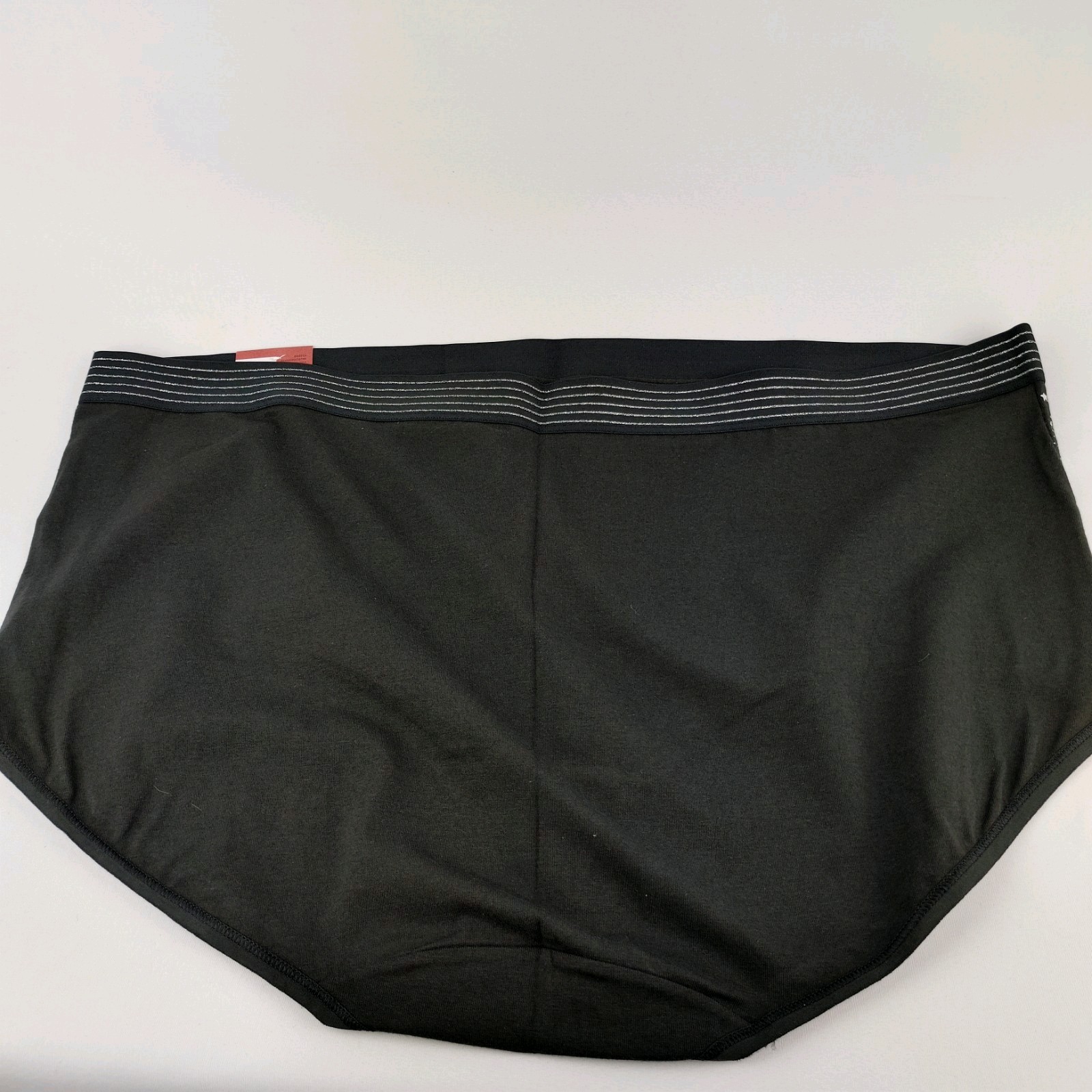LOT OF 4 LANE BRYANT CACIQUE COTTON FULL BRIEF PANTIES PANTY 18/20 PLUS BLACK B