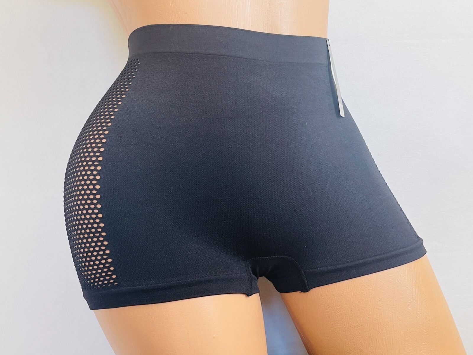 3-6 Pack Boy short Boxer Panties Side Net Women Comfy Seamless Underwear Pant 34