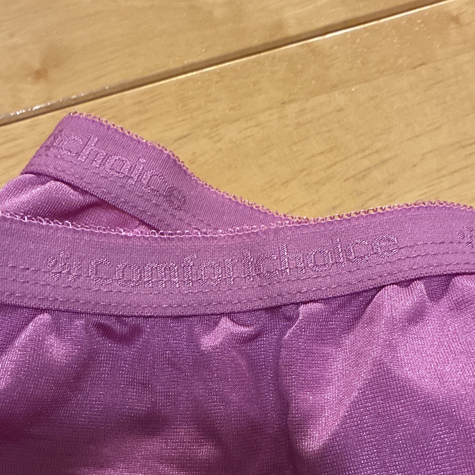 NWOT Comfort Choice Nylon Lightweight Brief Panties Size 11 Plus Waist 41-51in