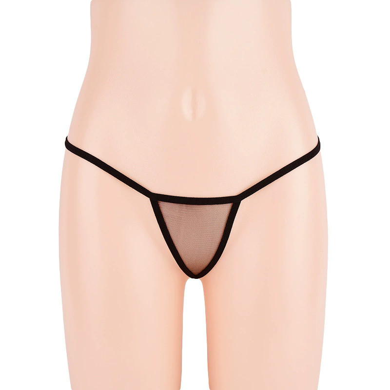 1Pcs Lot Sexy Womens Cheeky Panties See Through Sheer Thongs G string Underwear
