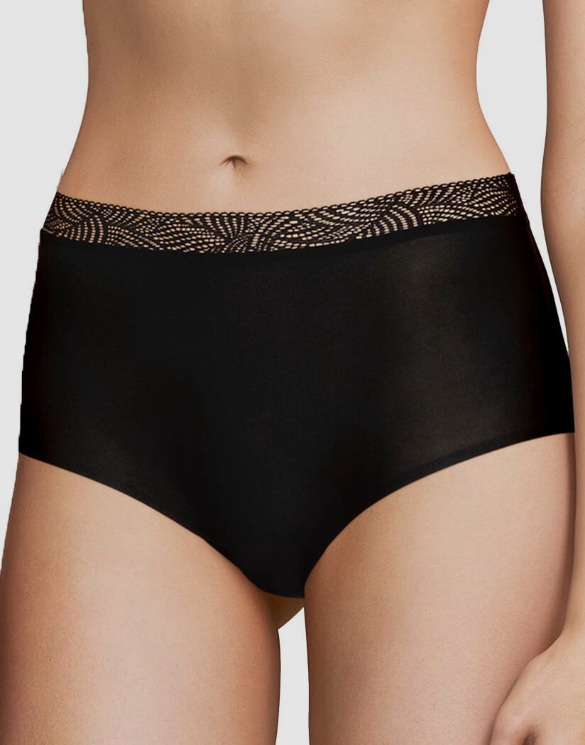 $25 Chantelle Women’s Black Soft Stretch Tu Lace Knickers Underwear Size XS