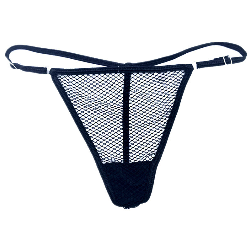 2PCS/LOT Sexy Women See Through Panties Thong G string Cheeky Underwear Lingerie
