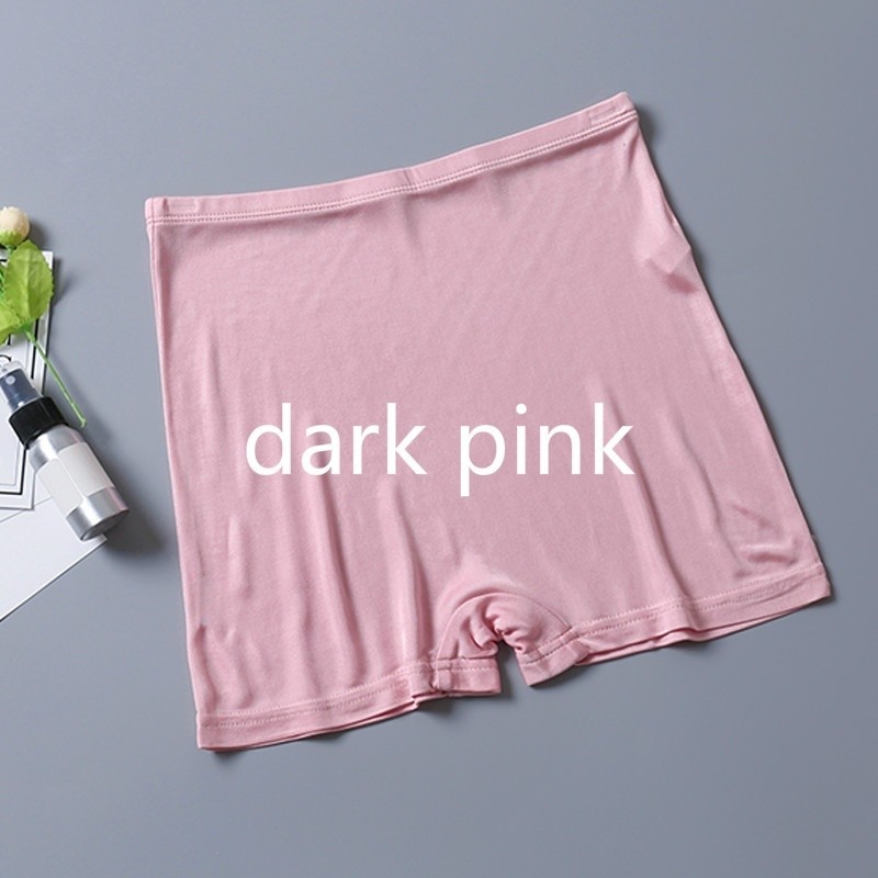 Women Silk Briefs Boxer Underwear Knickers Panties Stretch Underpants High Waist
