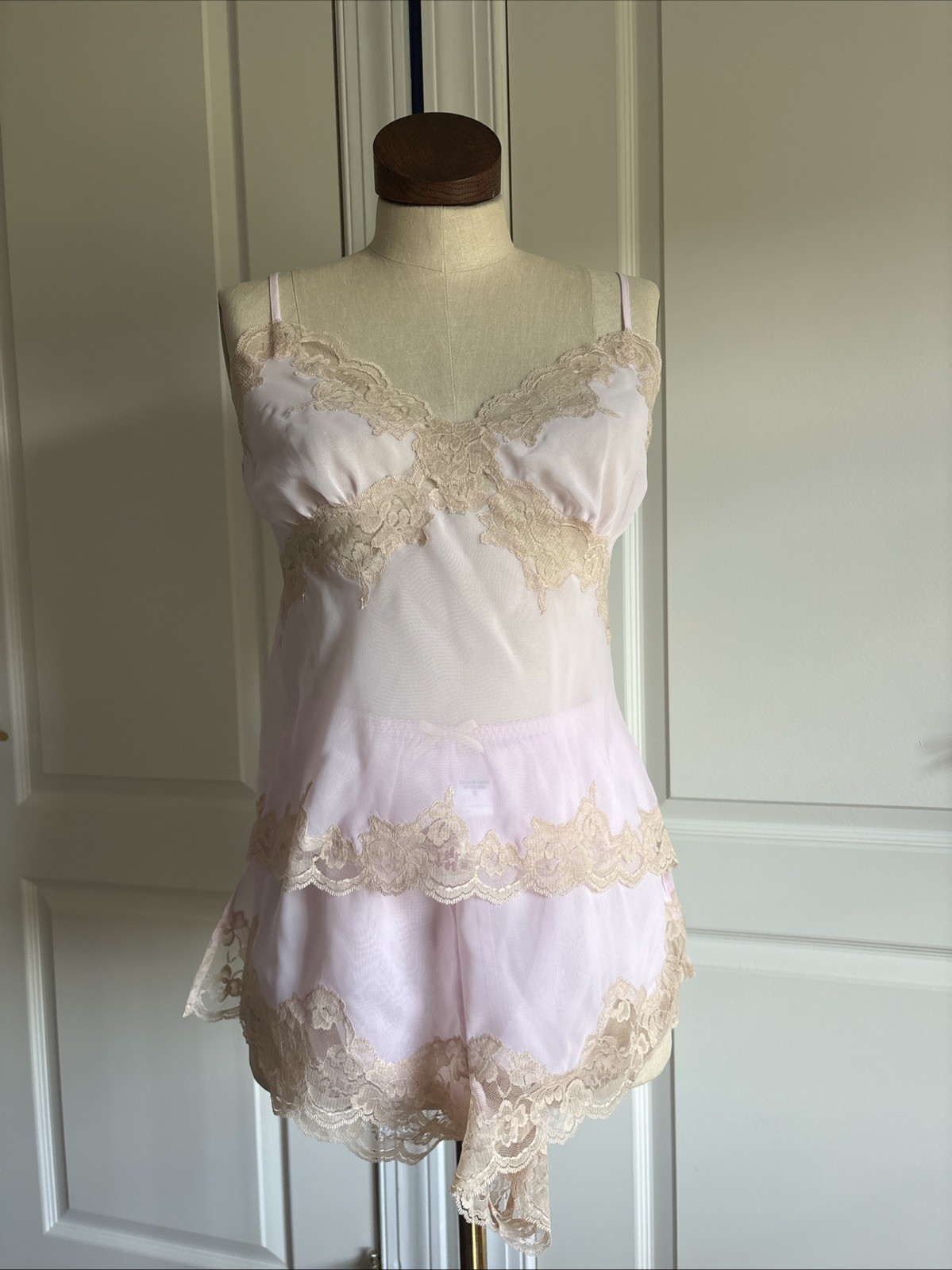 Short Camisole/Tap Pant Set by Secrets In Lace Pink Size Small