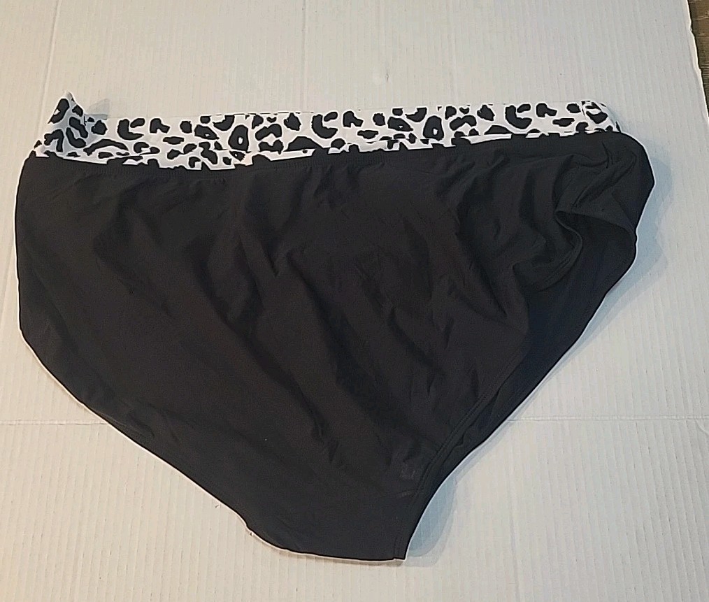 PLUS SIZE Mynah BLACK Bottom Brief SIZE 22 NEW WITH TAGS