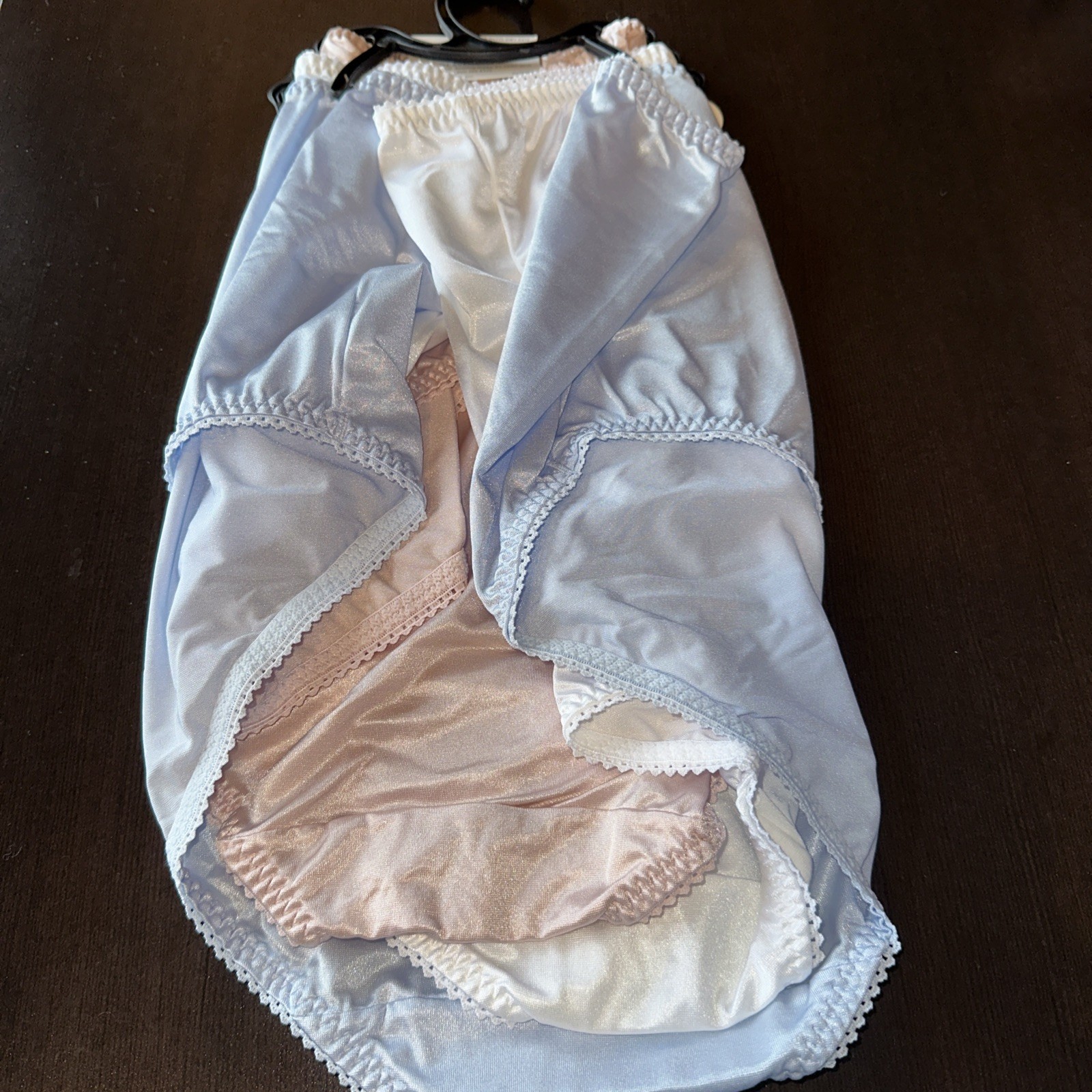 Vanity Fair Radiant Undershapers Brief Underwear 3 Pk Nylon Women 5XL/12 *notes