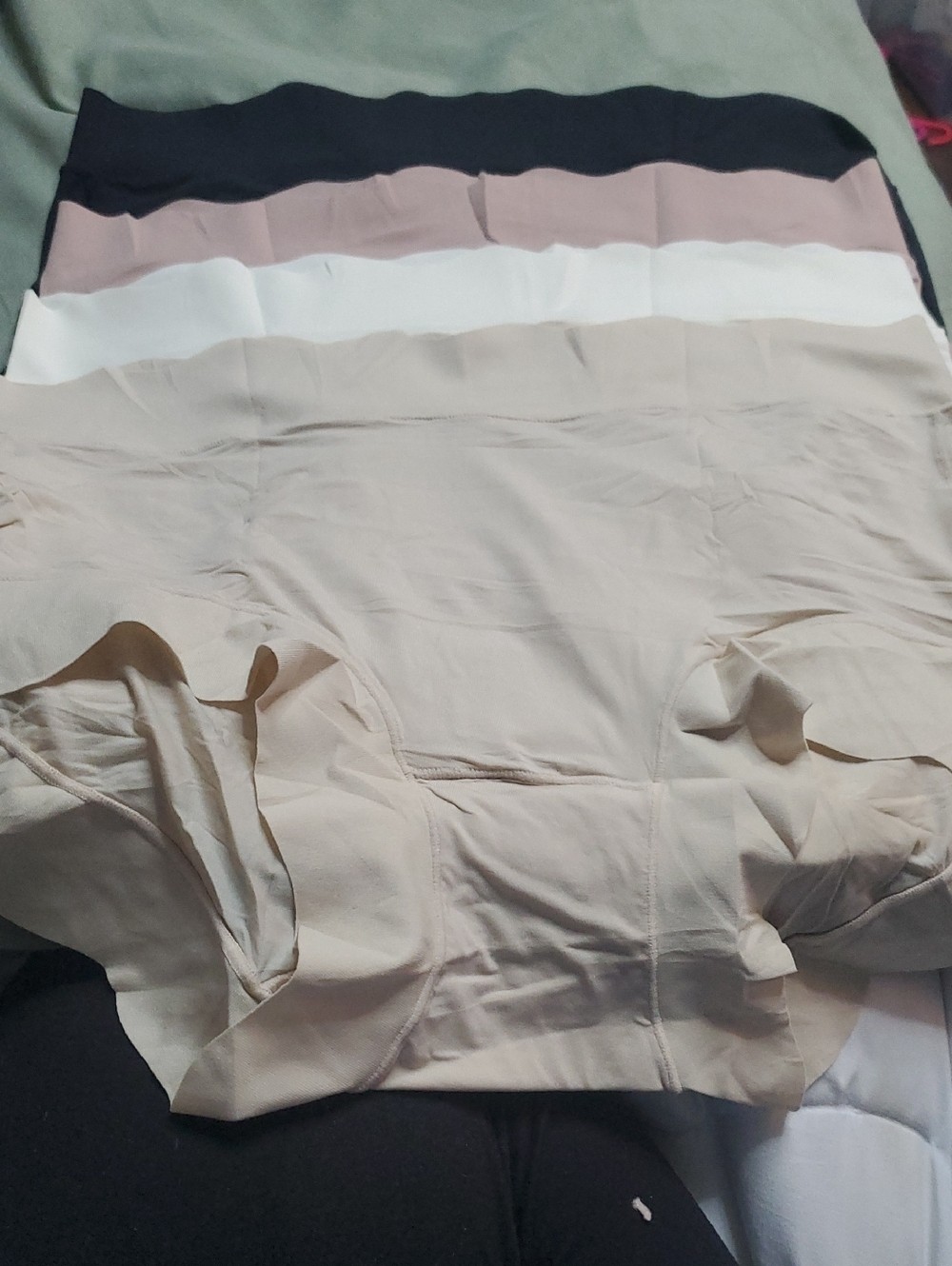 Set of Five Seamless High-Waist Shaping Underwear Shorts
