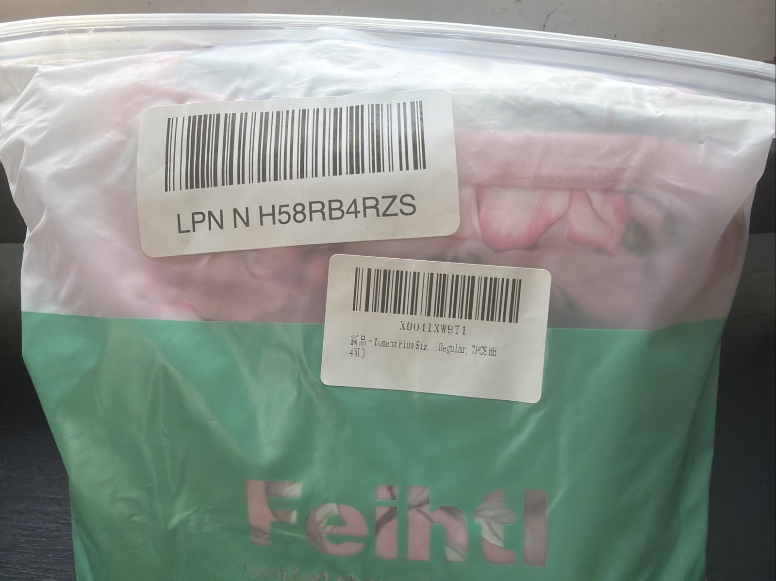 Feihtl Womens Underwear Plus Size High Waist Briefs Tummy 4xLarge 7 Pack