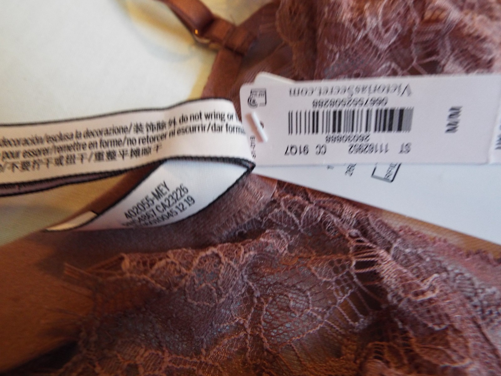 NWT Victoria’s Secret Wicked Unlined Lace Teddy Vintage Rose M