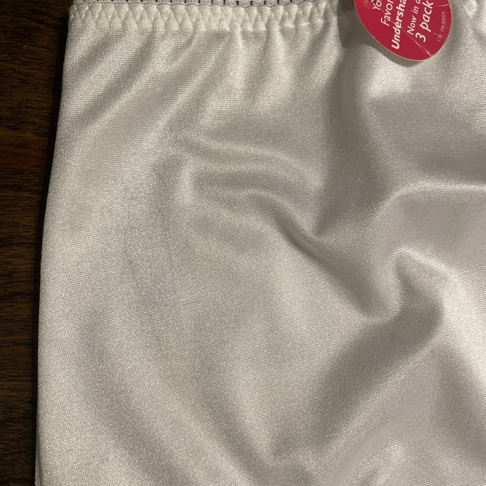 Vanity Fair XL Body Undershaper White Hi Shine Silky Brief Panties 3440301 NWT