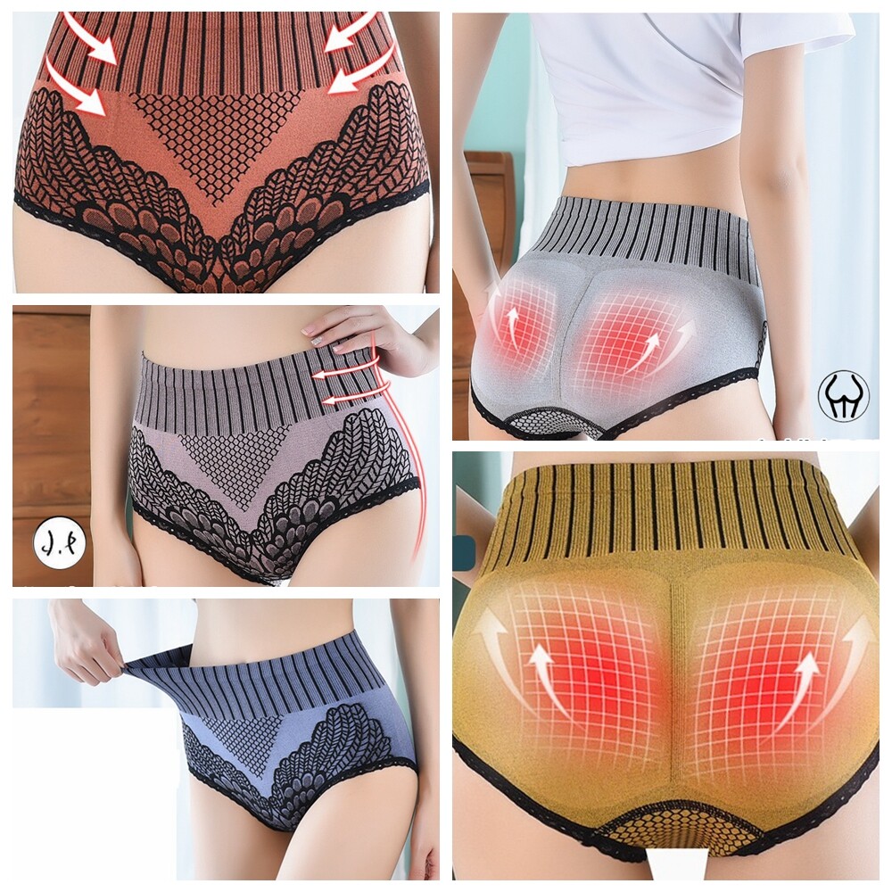 Women Panties Seamless Magic Firm Control Support High Waist Shaping Pants M-XXL