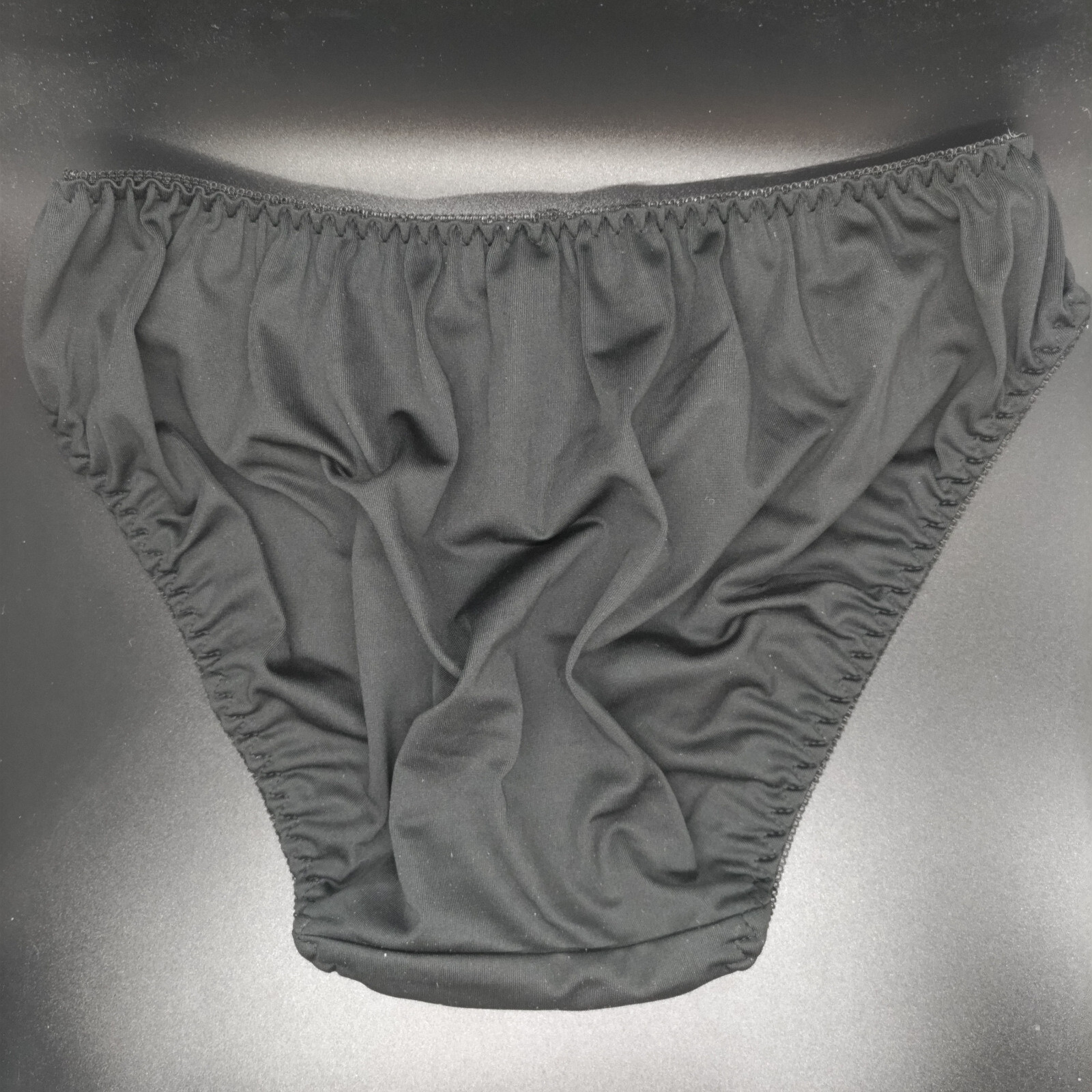US SIZE L SHINY NYLON TRICOT PANTIES from Japan